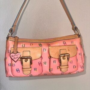 Vintage Dooney & Bourke y2k pink shoulder bag